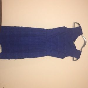 Royal Blue Lace Dress. Size: 8